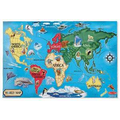 World Map Floor Puzzle